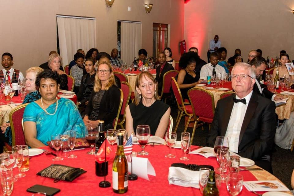 High Commissioner at the 244th Anniversary of the US Marines celebrated at Mbabane